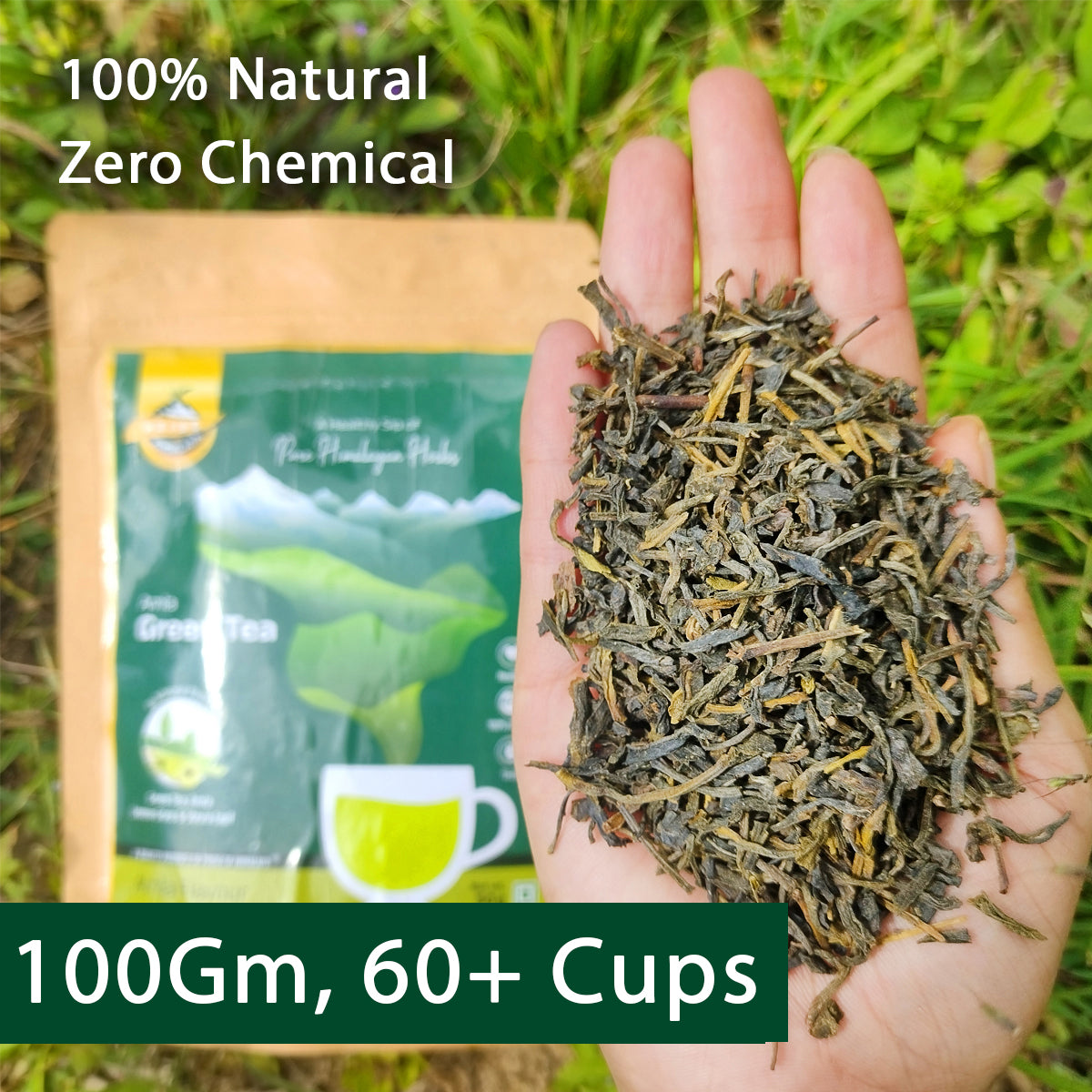 Amla Green Tea| Loose Leaf 100 Gm 60+Cups