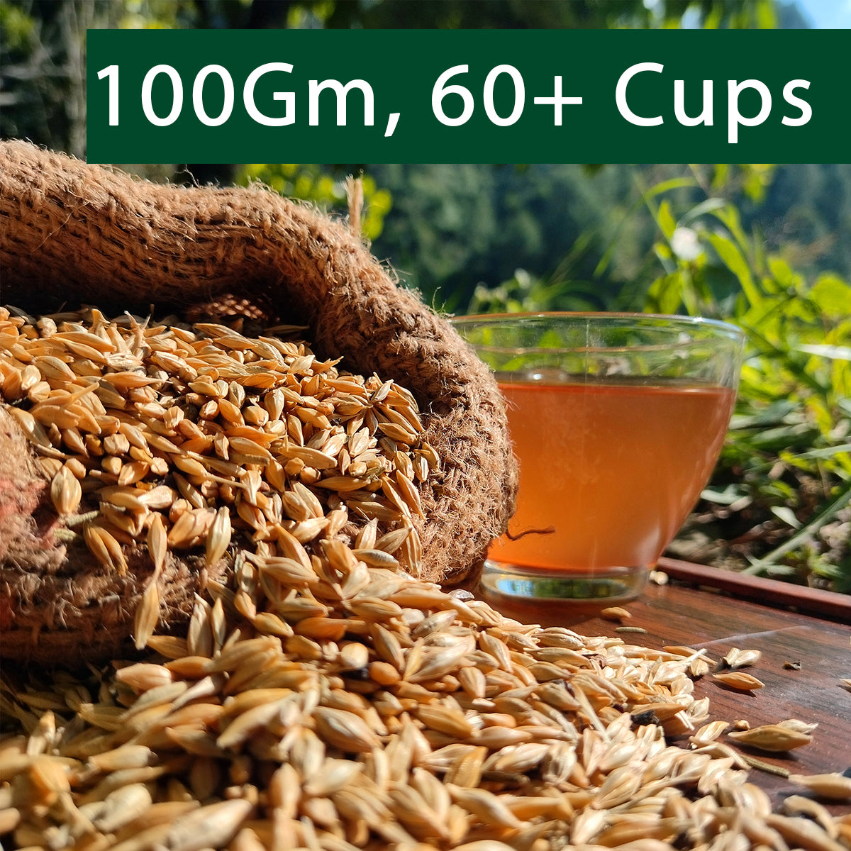 Lemongrass Barley Tea | Loose Leaf | 100 Gm 60+ Cups