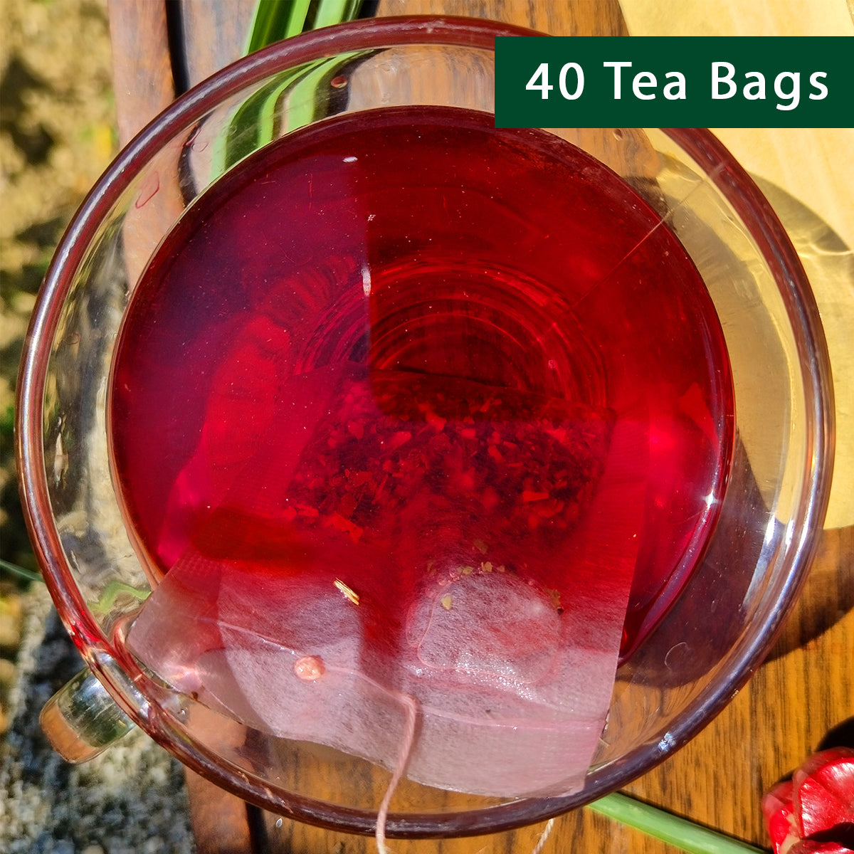 Rose Hibiscus Tea | 40 Teabags