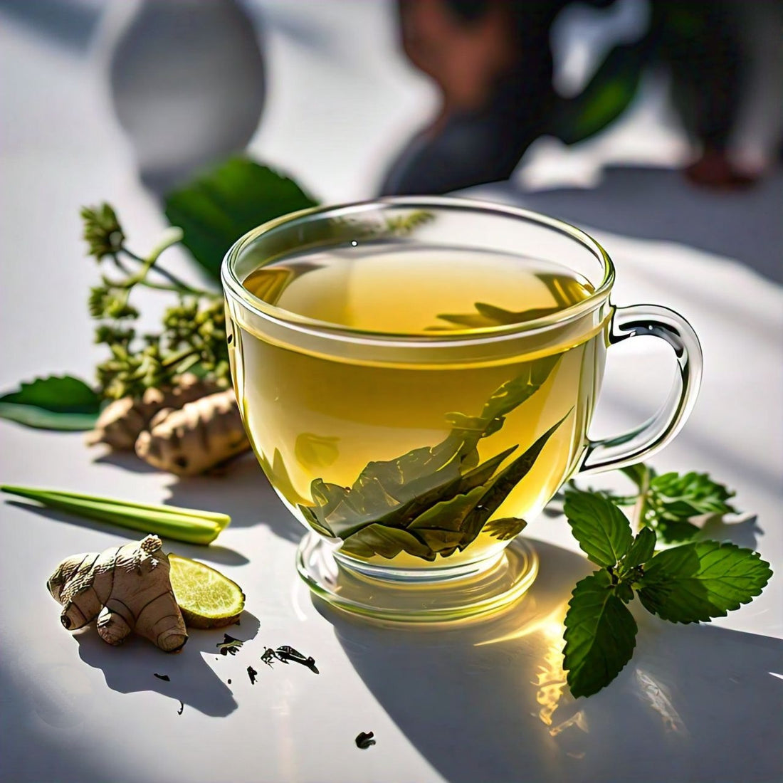 Ginger Tulsi Green Tea: An Artisanal Blend from the Heart of the Himalayas
