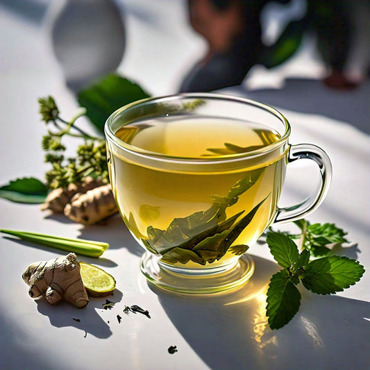 Ginger Tulsi Green Tea: An Artisanal Blend from the Heart of the Himalayas